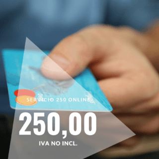 IN DIEM Abogados Online 250 Service. Payment gateway. 24-hour and urgent lawyers.  