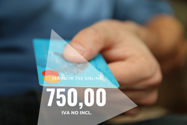 Servicio 750 Online Abogados IN DIEM. Pasarela de pago. Abogados 24 horas y urgente.