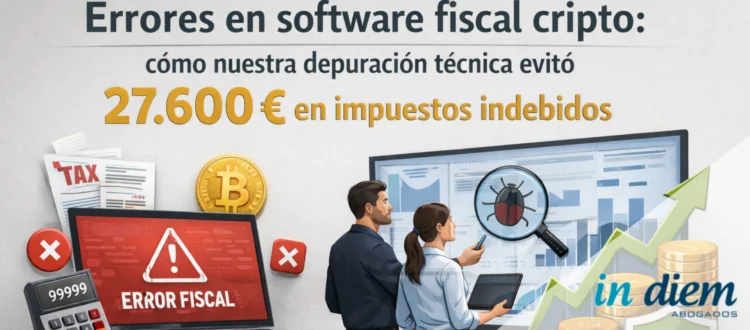 Success story in the technical rectification and reconstruction of a cryptocurrency gains and losses report that saved €27,600 in taxes