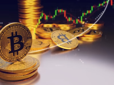 Gráficos de inversión y criptomonedas ilustrando el asesoramiento legal sobre fondos y la normativa de la CNMV.