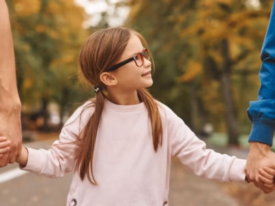 Minor with parents to illustrate current case law on joint custody and family well-being.