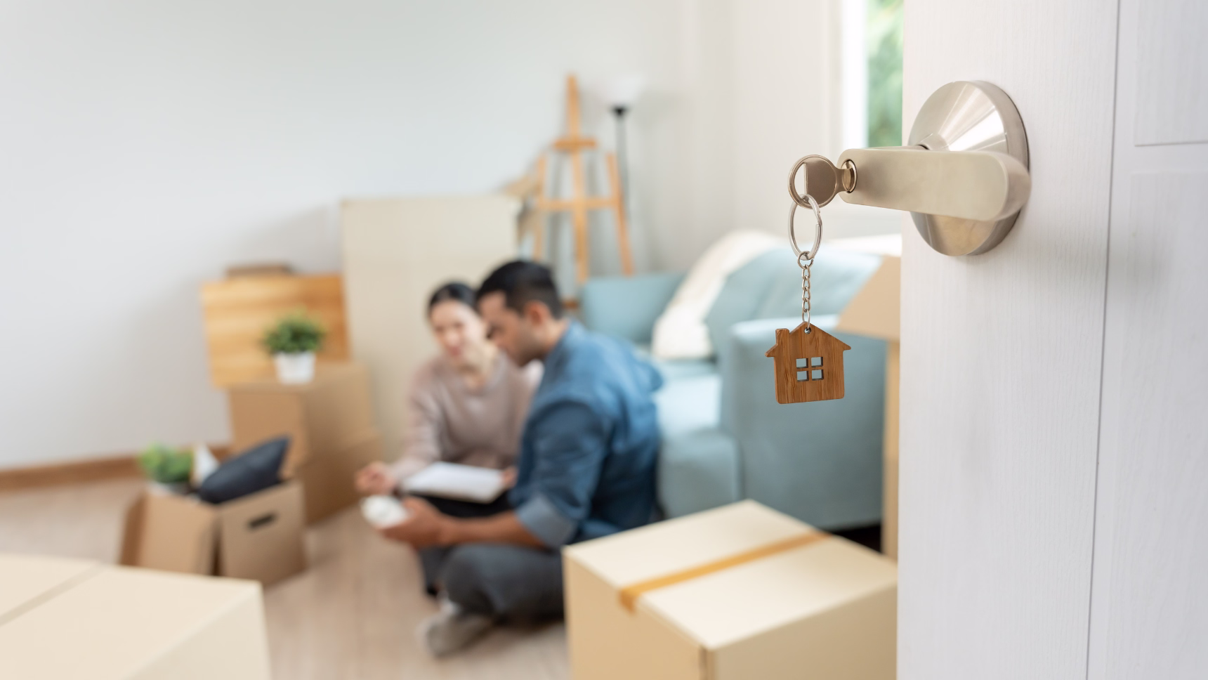 Alquiler de vivienda protegida con entrega de llaves a los nuevos inquilinos