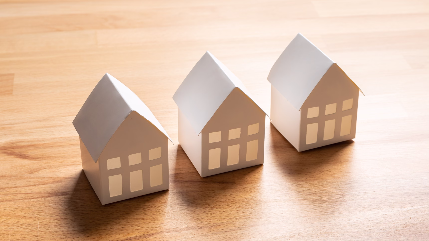Viviendas representativas de una promoción inmobiliaria